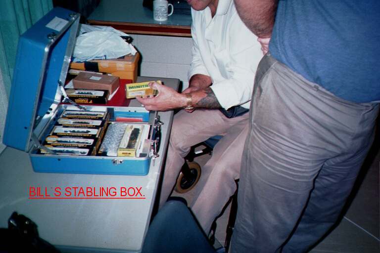 Bill`s stabling box.